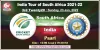 SA vs Ind 3rd t20i report series 2021-22 