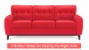 4 Golden Rules for Buying the Right Sofa