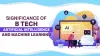   	Significance of B Tech Artificial Intelligence & Machine Learning  