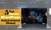 5 Top Popular WordPress Entertainment Themes - ThemeAtlas
