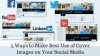 5 Ways to Make Best Use of Cover Images on Your Social Media Profiles | GenuineLikes | Blog