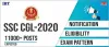 SSC CGL 2020 Notification