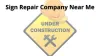 Notable Reasons for Hiring Sign Repair Company
