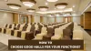 How to choose good halls for your functions?