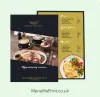 Best A4 Restaurant Menu Printing Services | MenuMa Print