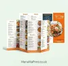 Takeaway Menu/Leaflet Printing Services | MenuMa Print