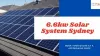 6.6kw Solar System In Sydney - Panels, Cost, and Output Per Day