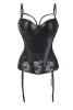 Overbust Fashion Spaghetti Straps Corset | Sayfutclothing