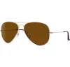 Buy Ray-ban Avaitor Classic Gold/crystal Brown Lens in Dubai at cheap price