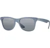 Buy Ray-ban Wayfarer Liteforce Silver Grey/grey Gradient Mirror Lens in Dubai at cheap price