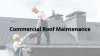 Commercial Roof Maintenance and Its Benefits