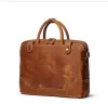 Leather Office Bag for Men and Women - Office Backpack