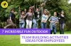 Outdoor team building activities for employees