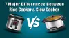 Difference Between Rice Cooker and Slow Cooker