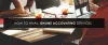 How to Avail Online Accounting Services