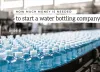 How much money is needed to set up a water bottling company?
