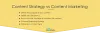 Content Strategy vs Content Marketing