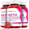 True Form Gummies Advanced Weight Loss, Keto Gummies for Weight Loss, Fat Burner, Keto + ACV Diet Appetite Suppressant, Apple Cider Vinegar Control Women Men (180 Gummies)