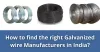 Vyom Overseas — Best way to find the right Galvanized wire...