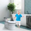Why mayfair 1888Sloe 000 nextstep2 toilet seat with training seat