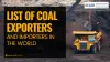 List of Coal Exporters and Importers in the World 