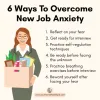 6 Ways to Overcome Your New Job Anxiety