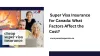 Super Visa Insurance for Canada: What Factors Affect the Cost?