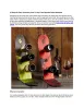 snow ski wine rack