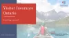 visitor insurance ontario
