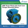 ABB Three Phase IE2 Foot Cum Flange Mounted Motor