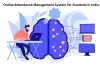 Online Attendance Management System for Students in India
