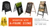 Advertise your Brand with A-frame Signs
