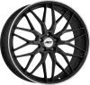 Shop 19 Inch AEZ Crest Dark Gunmetal Matt / Polished Lip Alloy Wheels - Wheels UK