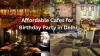 Affordable Cafes for Birthday Party in Delhi &ndash; Sloshout Blog