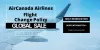 Air Canada Flight Change Policy | Air Canada Airline Change Fee