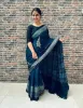 Handblock Gharchola Modal silk saree