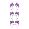 925 Single Piece Sterling Silver Amethyst Gemstone Jewelry Top Quality