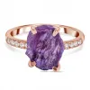 Shop Sterling Silver Amethyst Rings at Wholesale Prices from Rananjay Exports.