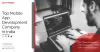 Top Mobile App Development Company
