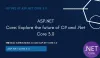 ASP.NET Core: Explore the future of C# and .Net Core 3.0