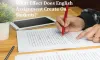What Effect Does English Assignment Create On Students? - vinimossi.com