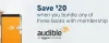 Catch A New Deal Every Day: $20 Off the Bundle of a Book and Audible Membership Deal 2018