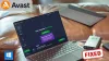 unable to open avast firewall on Windows 10