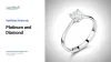 Combination of platinum and diamond