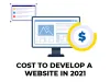 How much does it cost for custom website development