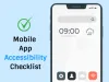 Mobile app accessibility checklist | App for people with disabilities
