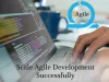 How does a Scaled Agile Development Process for an enterprise environment works?