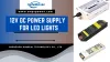 12v DC Power Supply for LED Lights 