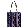Berserk Indigo Velvet Shopper Tote