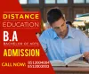 Distance Education BA Private Admission online form 2022-2023 last date